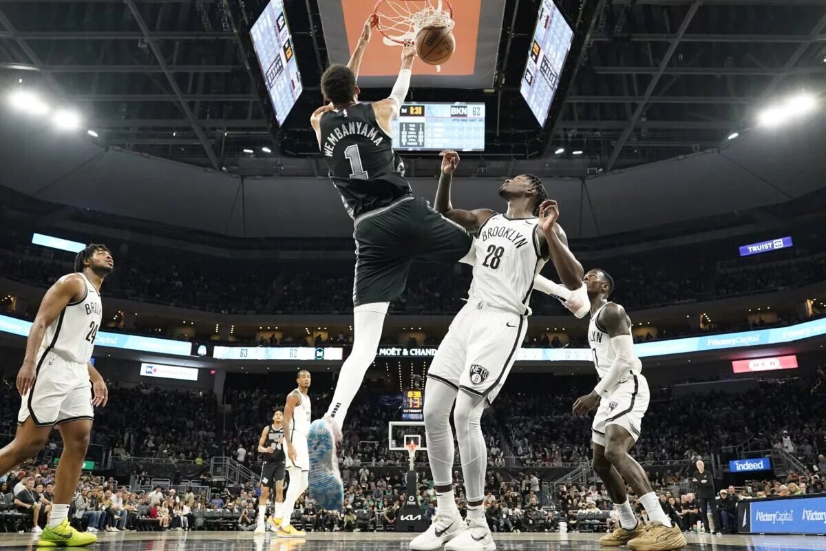Victor Wembanyama is having a historic rookie season.