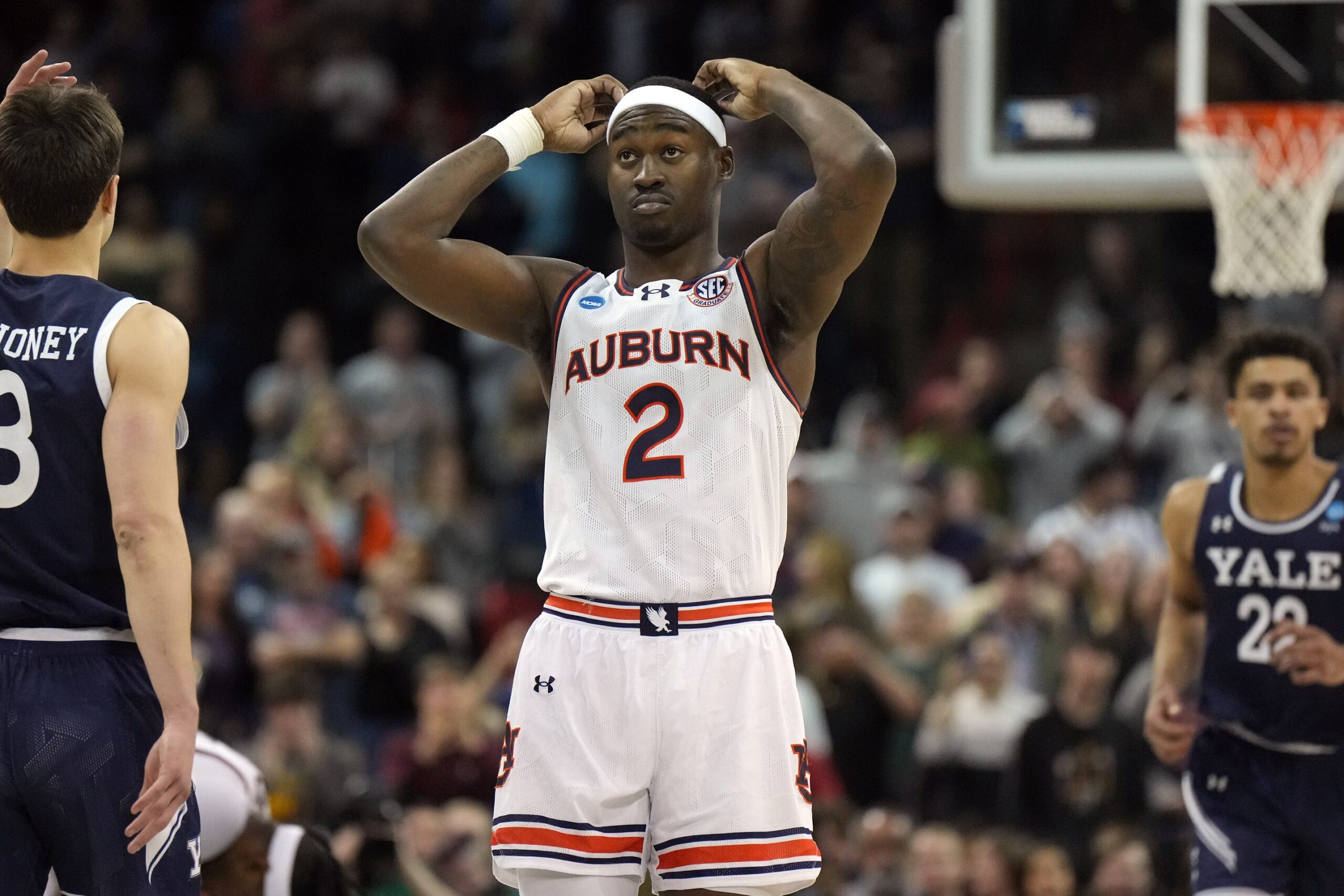 Auburn was eliminated in the first round of the NCAA tournament.