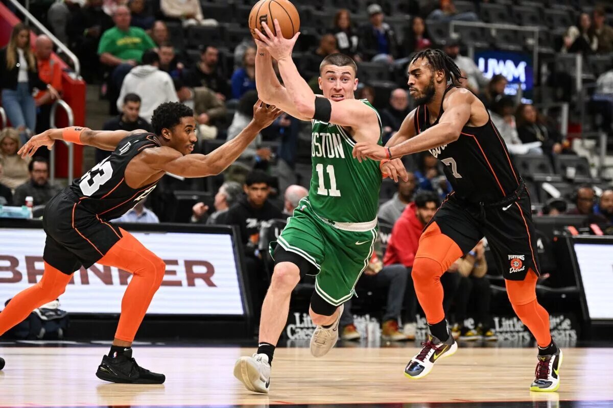 Boston Celtics guard Payton Pritchard starts in place of injured Jrue Holiday