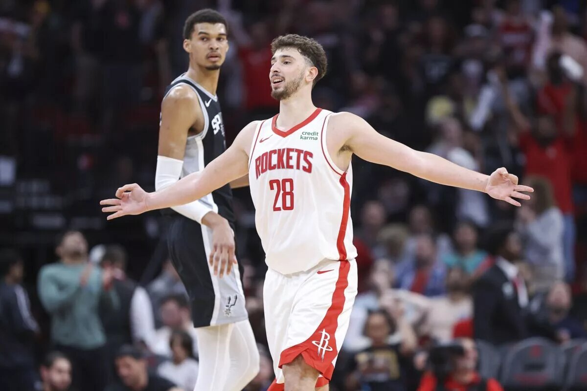 Houston Rockets center Alperen Sengun