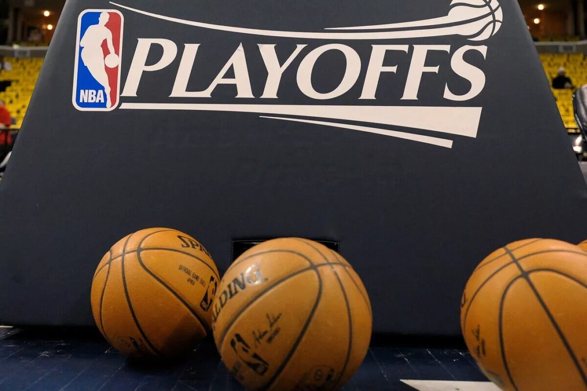 NBA Playoffs stanchion
