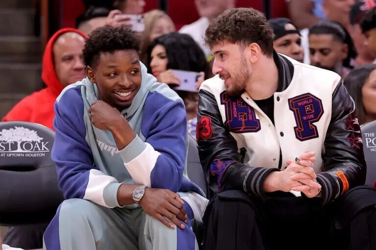 Houston Rockets center Alperen Sengun, potential NBA Award candidate