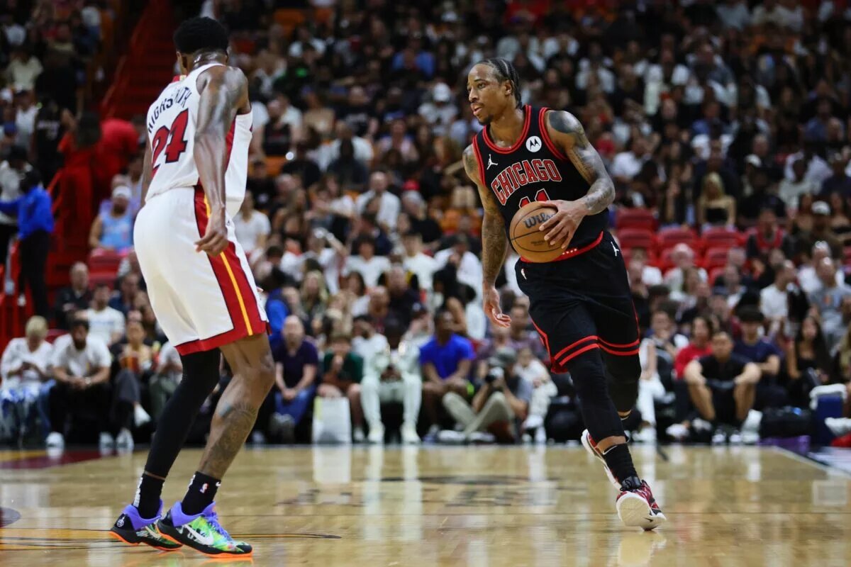 Chicago Bulls impending free agent DeMar DeRozan