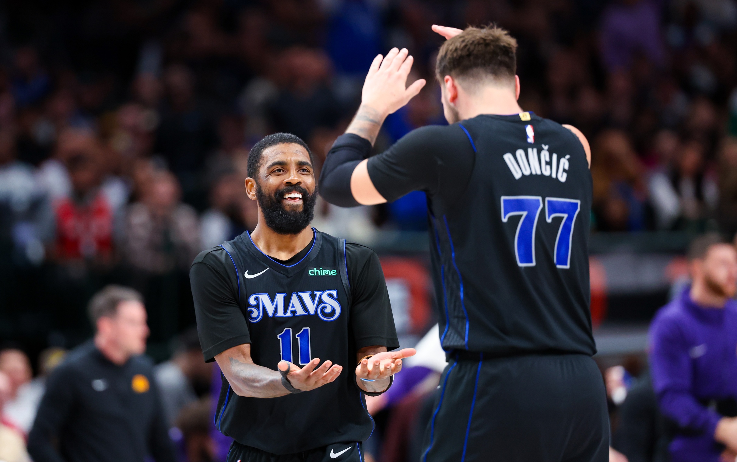 Mavs Win First Playoff Game with Star Duo