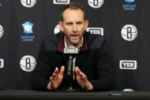 Brooklyn Nets general manager Sean Marks after offseason