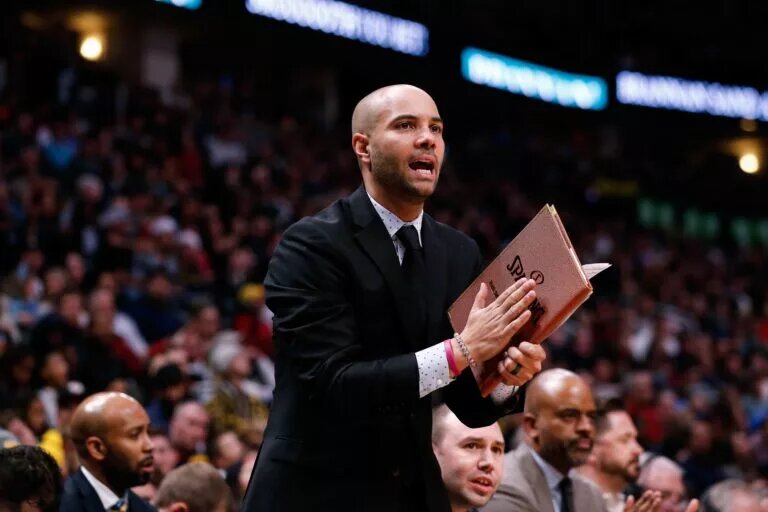 Brooklyn Nets head coach Jordi Fernandez