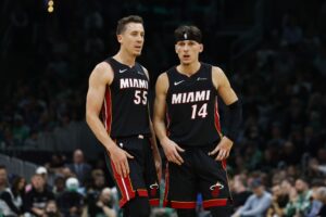 Tyler Herro and Duncan Robinson are key pieces to Miami's bench.