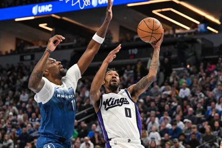 6MOY candidates, Sacramento Kings impending free agent Malik Monk and Minnesota Timberwolves forward Naz Reid
