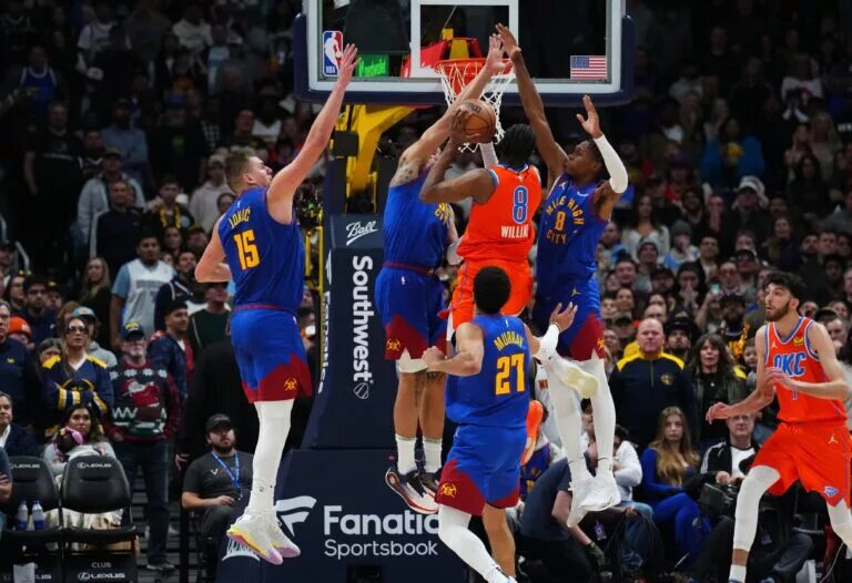 The Nuggets and Thunder are two of the top teams of the West.