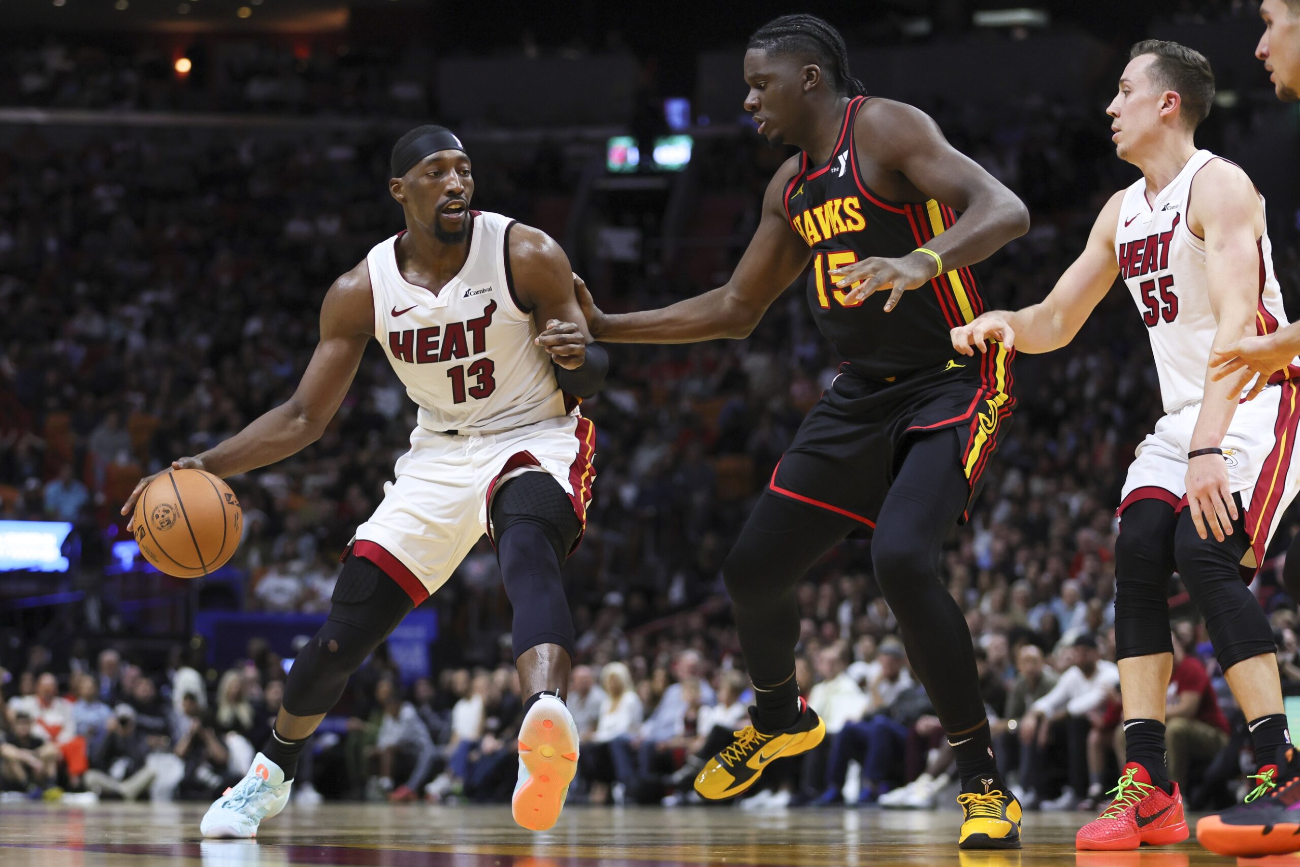The Heat and Hawks are featured on our best bets of the night.