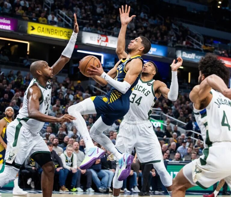 The Pacers and Bucks projects to be a competitive playoff series.