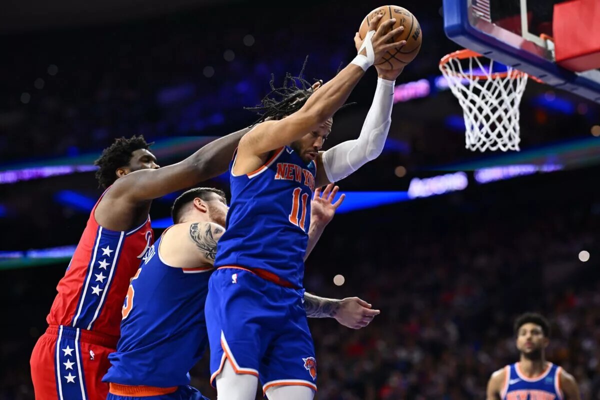 Jalen Brunson and Joel Embiid are major keys of the Knicks Sixers series takeaways so far.