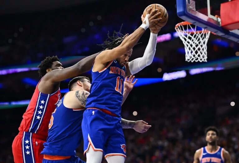 Jalen Brunson and Joel Embiid are major keys of the Knicks Sixers series takeaways so far.