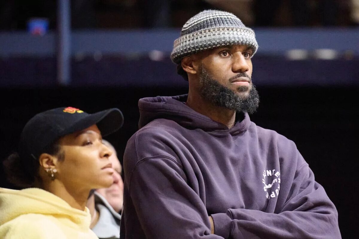 LeBron James and Savannah James