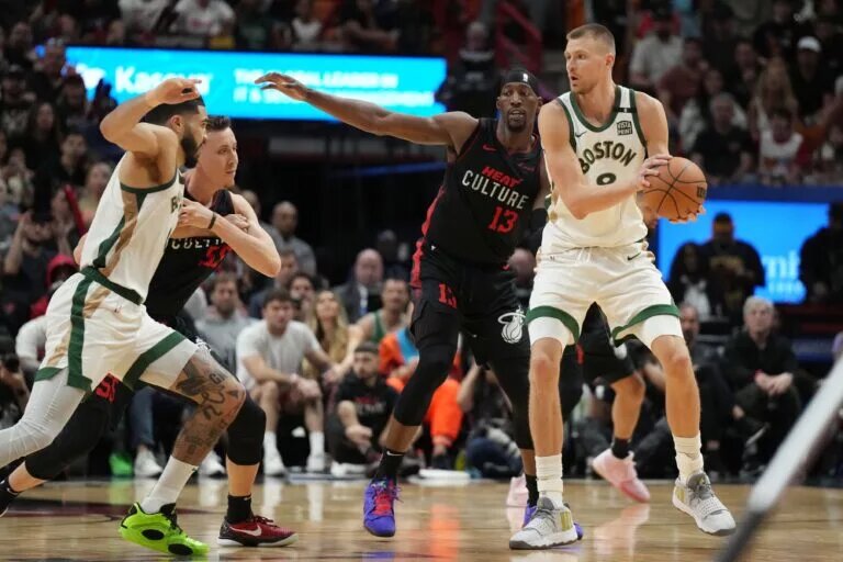 The Celtics and Heat are set to face off in the first round of the NBA playoffs.