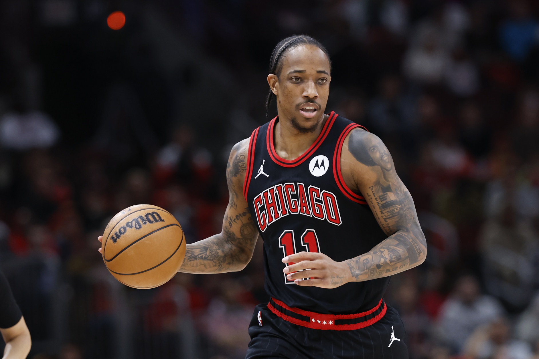 DeMar DeRozan's contract with the Bulls is set to expire this off-season.
