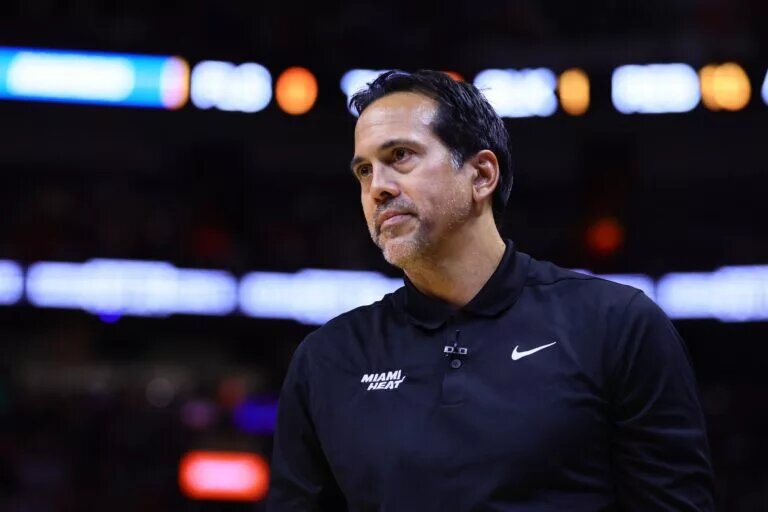 Erik Spoelstra is a key for the Miami Heat play-in chances.