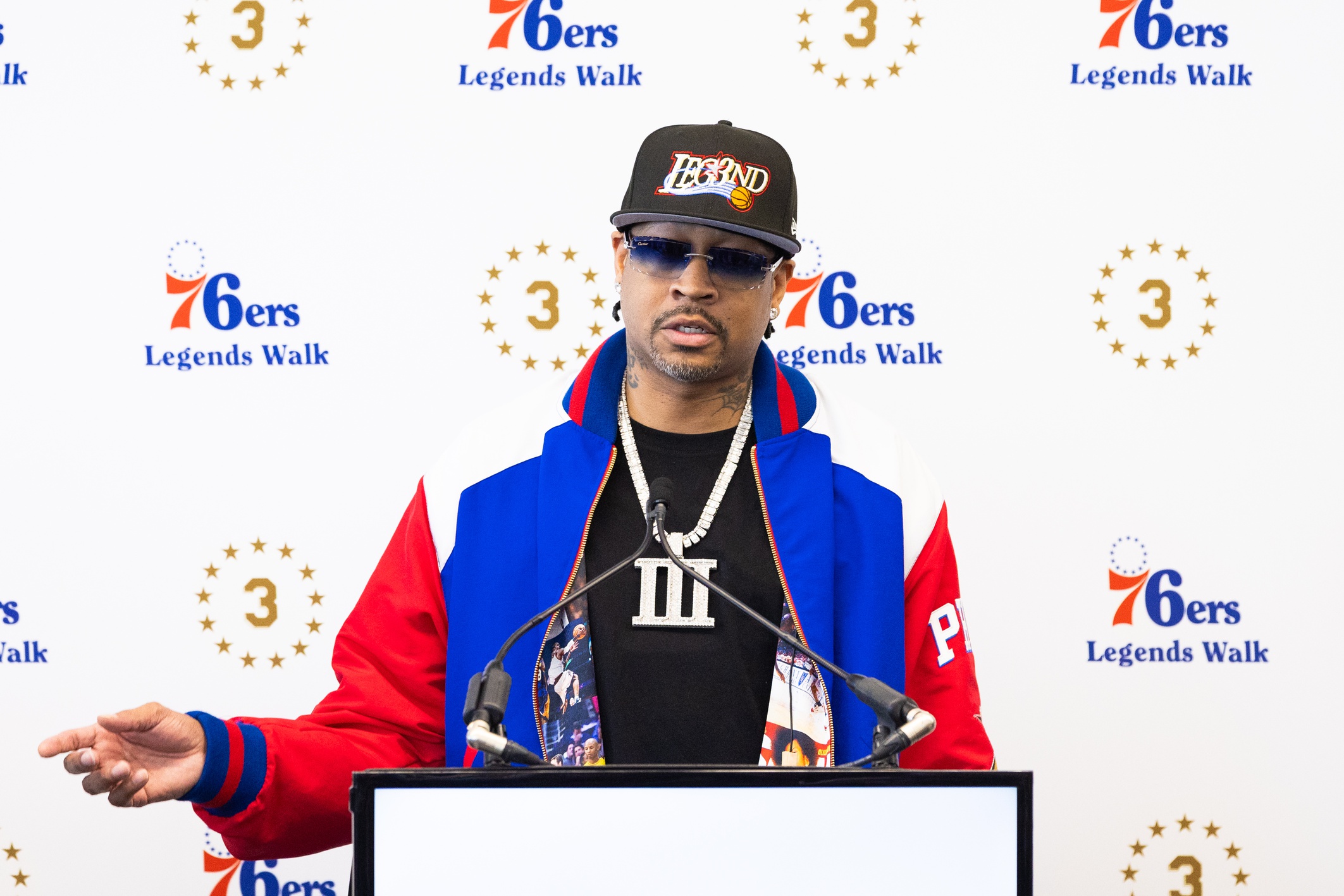 Allen Iverson is a 76ers legend who recently got a statue he is one of the most impactful players in league history.