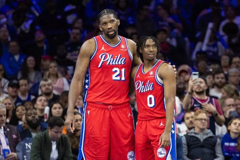 Joel Embiid leads the Sixers vs the Heat in the NBA play-in
