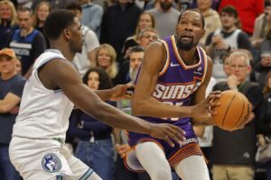 Kevin Durant and Anthony Edwards are key players in the Suns and Timberwolves series.