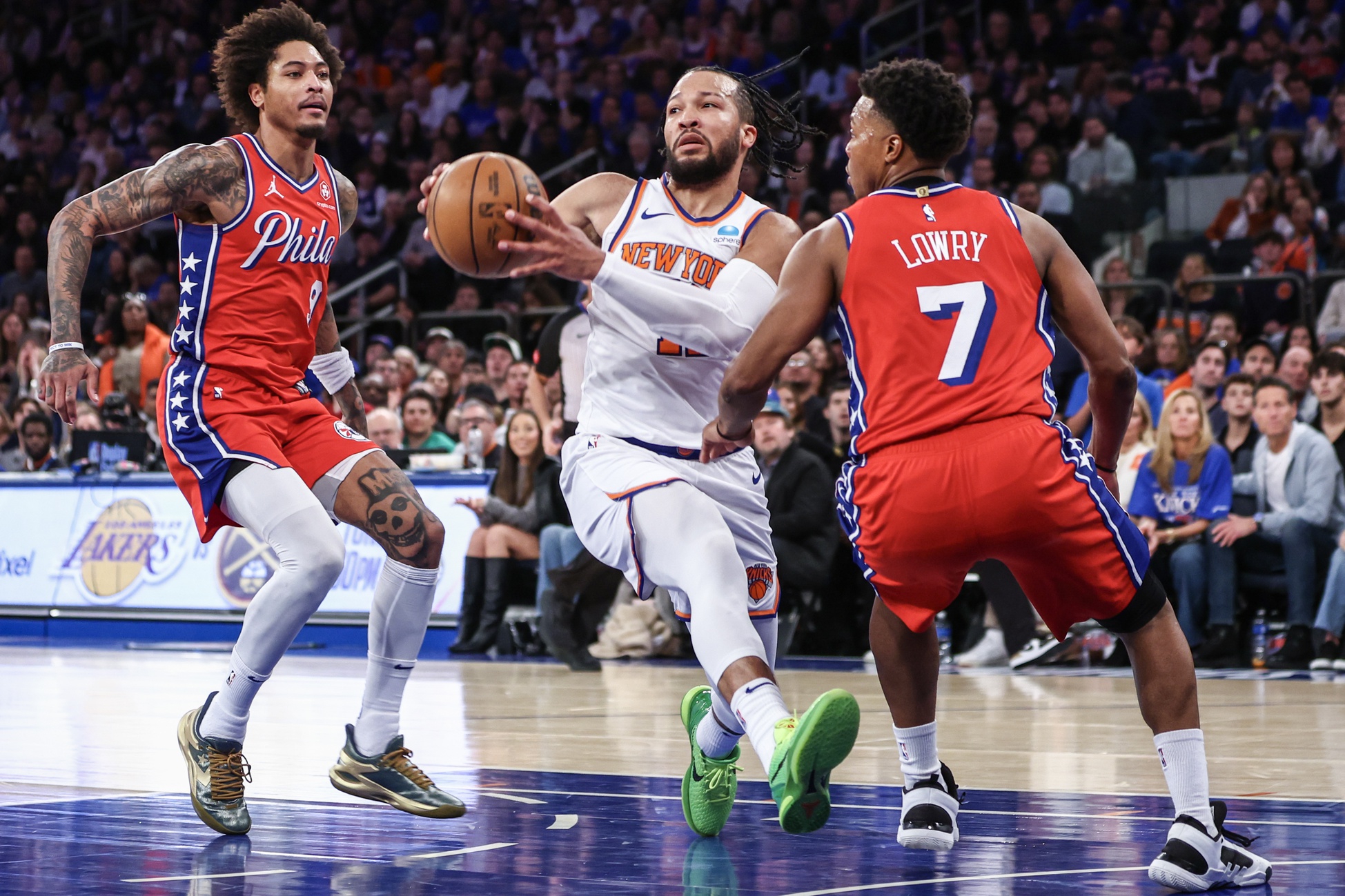Kelly Oubre was involved in a car accident after the Sixers game 2 loss.
