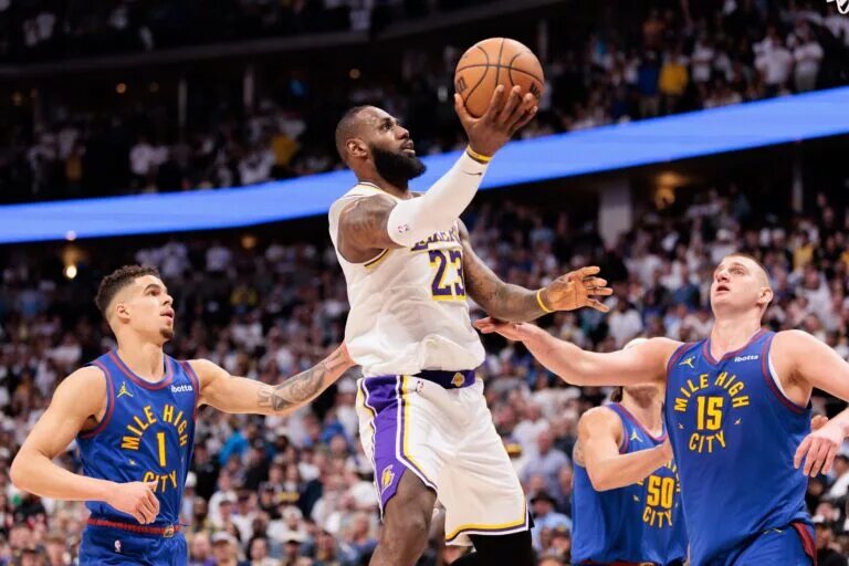 The Lakers and Nuggets are featured in our best bets of the day.