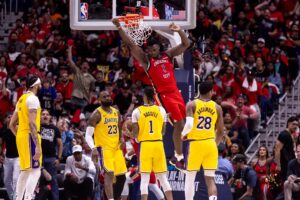 New Orleans Pelicans face of the franchise Zion Williamson