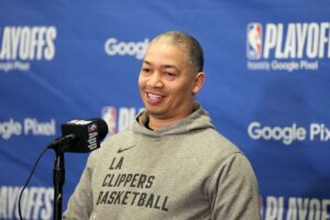 Los Angeles Clippers head coach Ty Lue