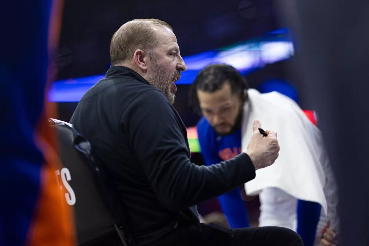 New York Knicks head coach Tom Thibodeau