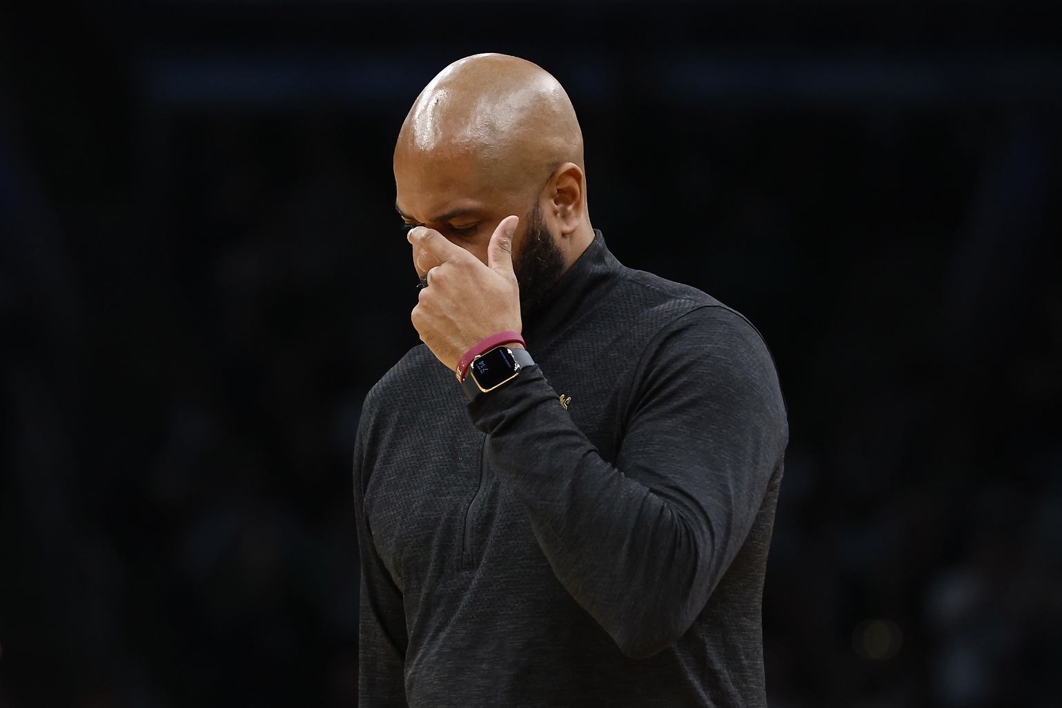 Cleveland Cavaliers head coach JB Bickerstaff ahead of playoff elimination