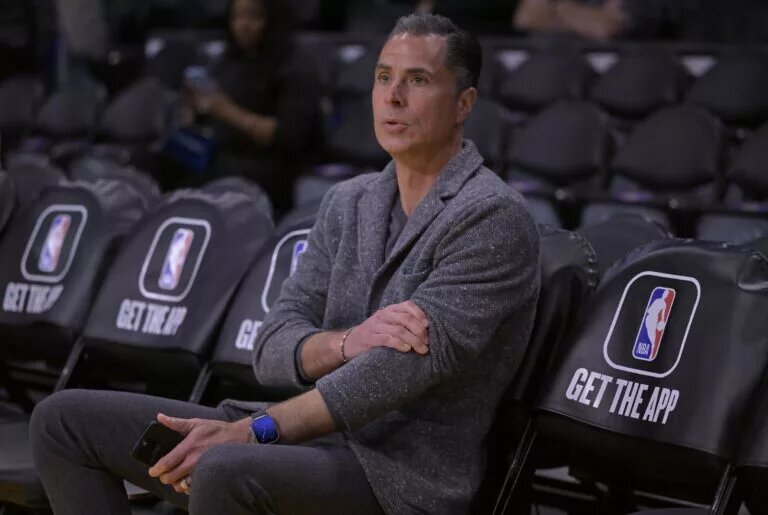 Los Angeles Lakers vice president Rob Pelinka
