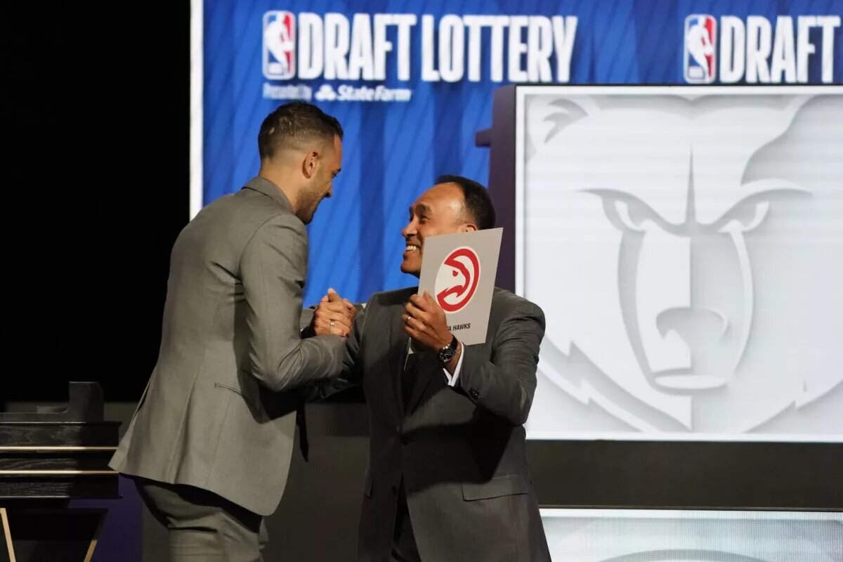 Atlanta Hawks win No. 1 pick in 2024 NBA Draft