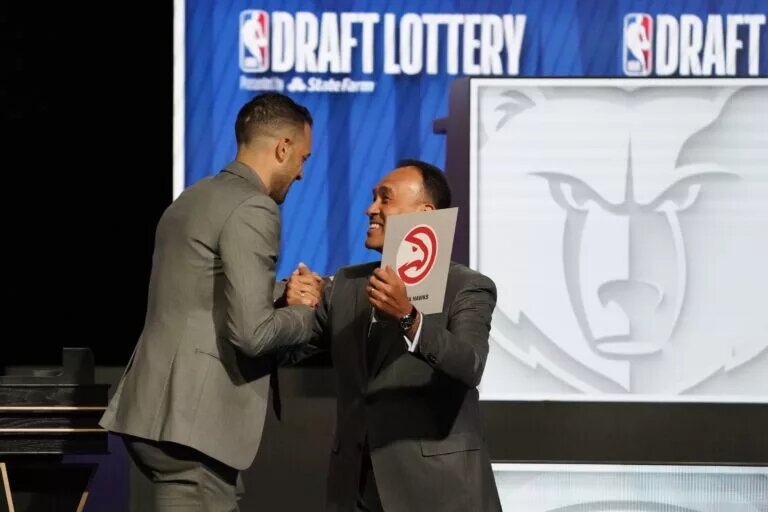 Atlanta Hawks win No. 1 pick in 2024 NBA Draft