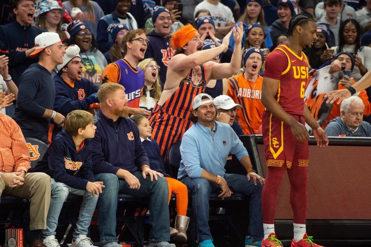 Fans try to get into Bronny James’s head