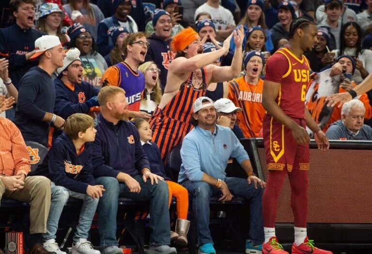 Fans try to get into Bronny James’s head