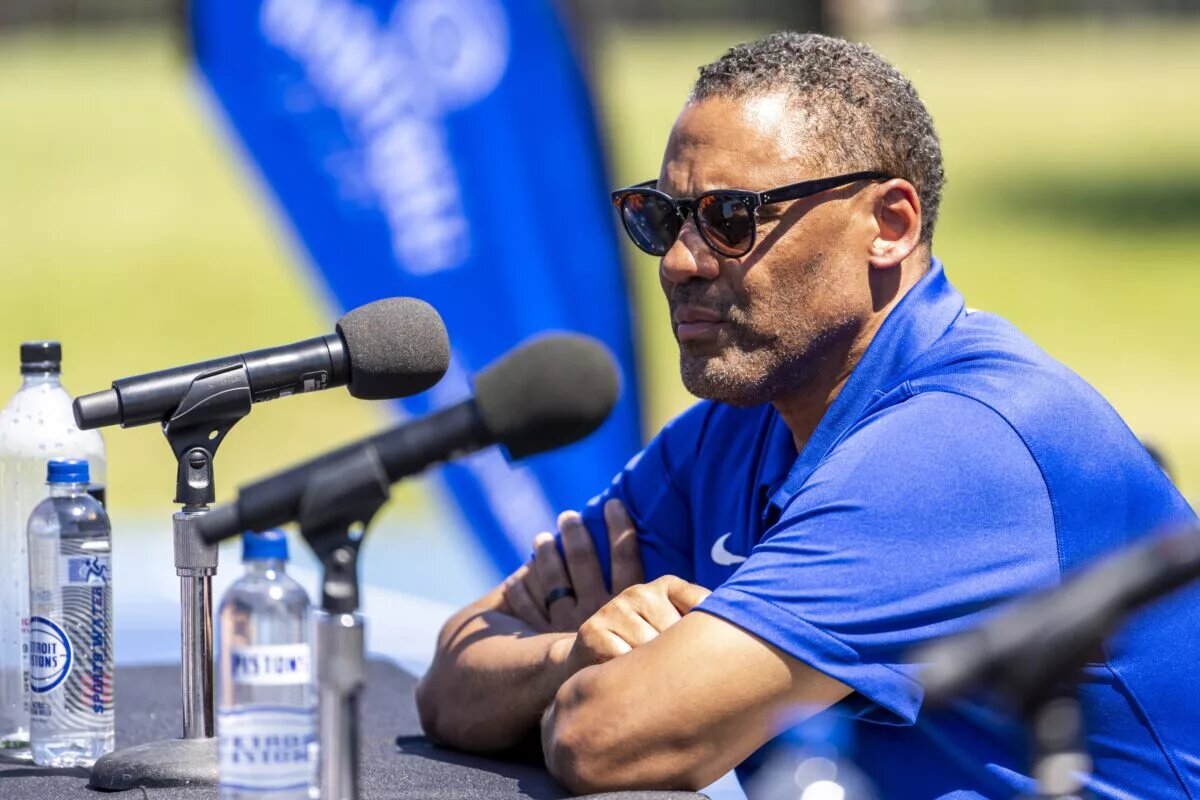 Detroit Pistons former general manager Troy Weaver
