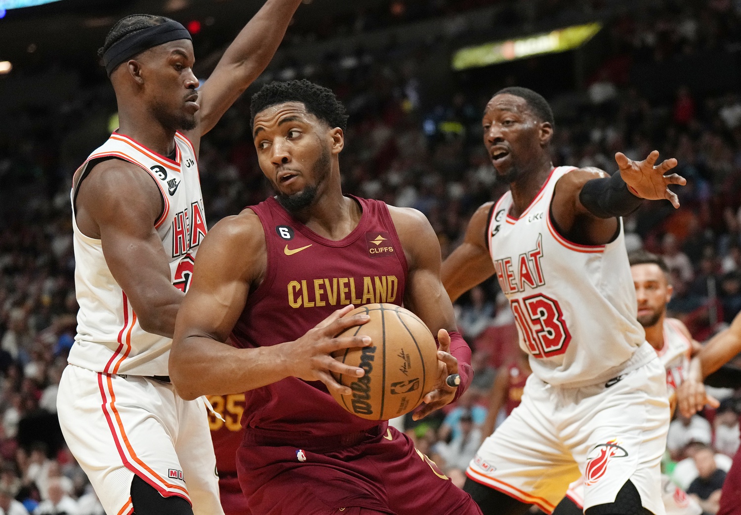 Donovan Mitchell has been linked to the Miami Heat in an off-season move.
