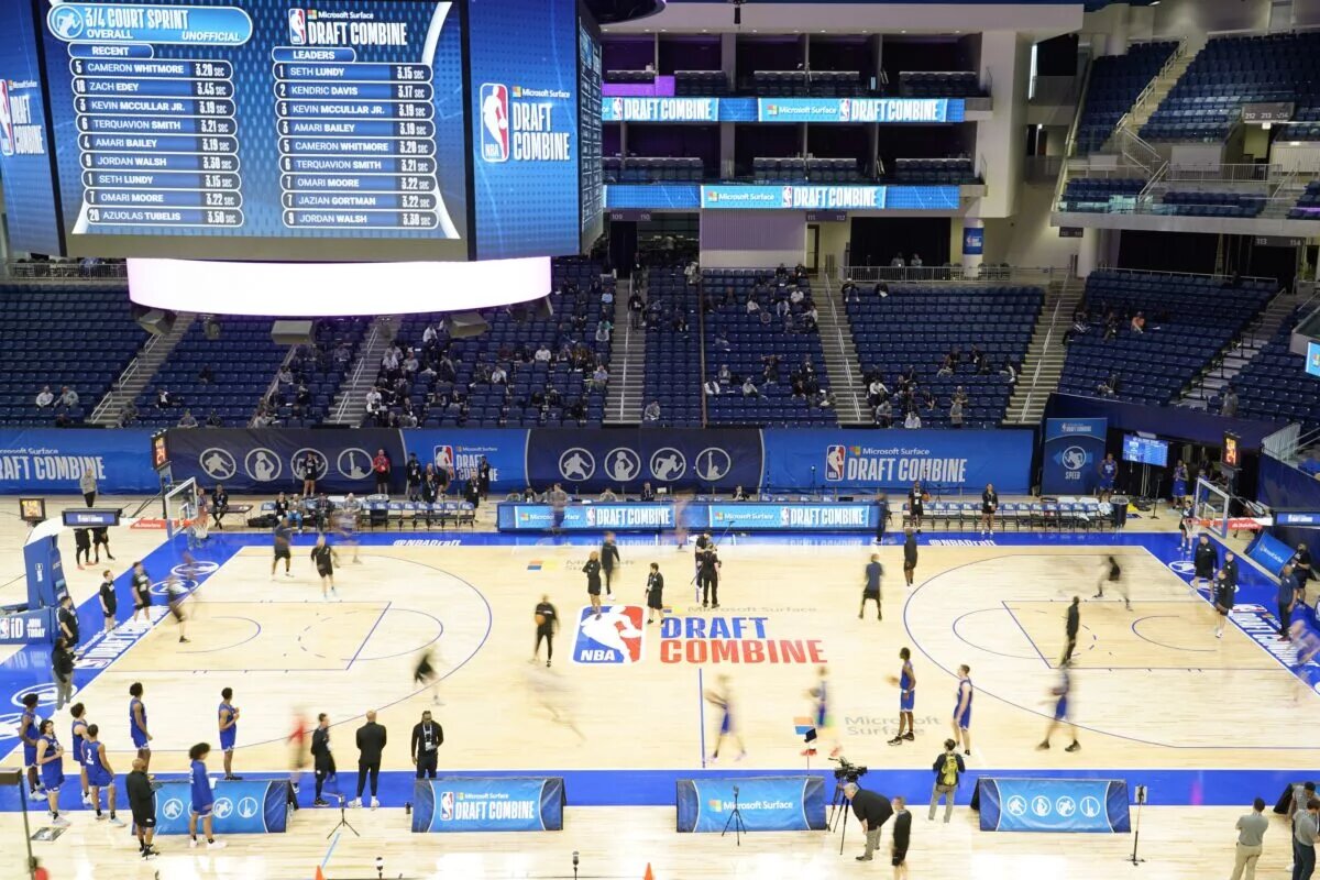 The G league elite camp kicks off the draft combine process.