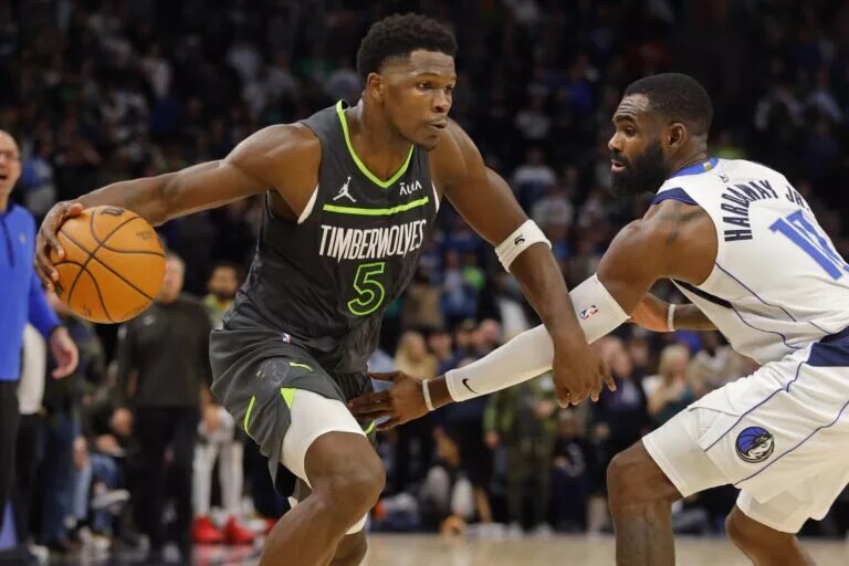Anthony Edwards is a key piece for the Timberwolves to win Game 1 against the Mavericks.