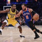 Jalen Brunson and Aaron Nesmith is a key matchup in the Knicks-Pacers series.