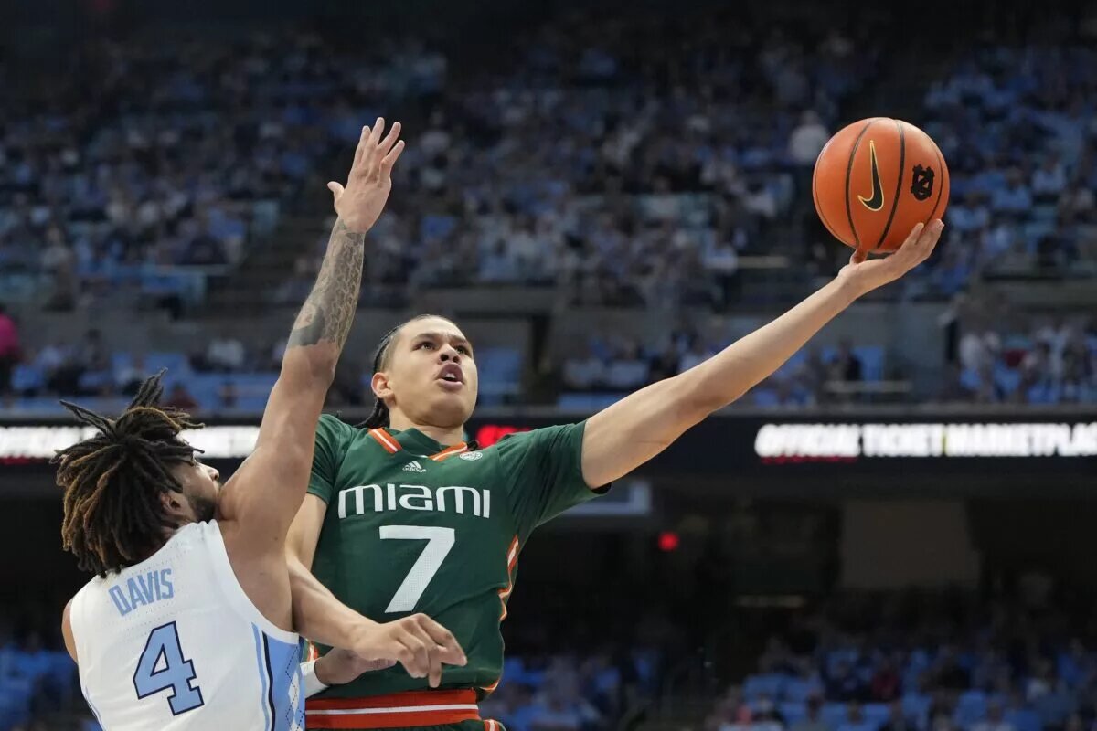 Kyshawn George is an intriguing prospect in this year's NBA Draft.