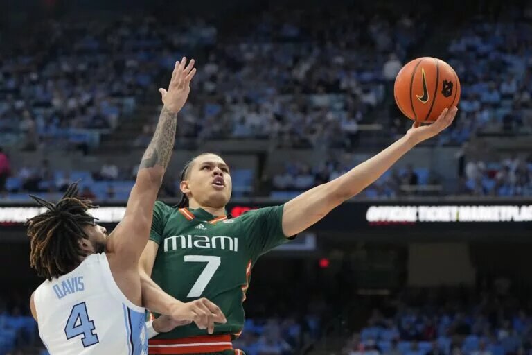 Kyshawn George is an intriguing prospect in this year's NBA Draft.