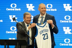 Kentucky Basketball In the mix for a big transfer player.