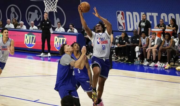 Dillon Jones is an intriguing prospect in this year's NBA draft.