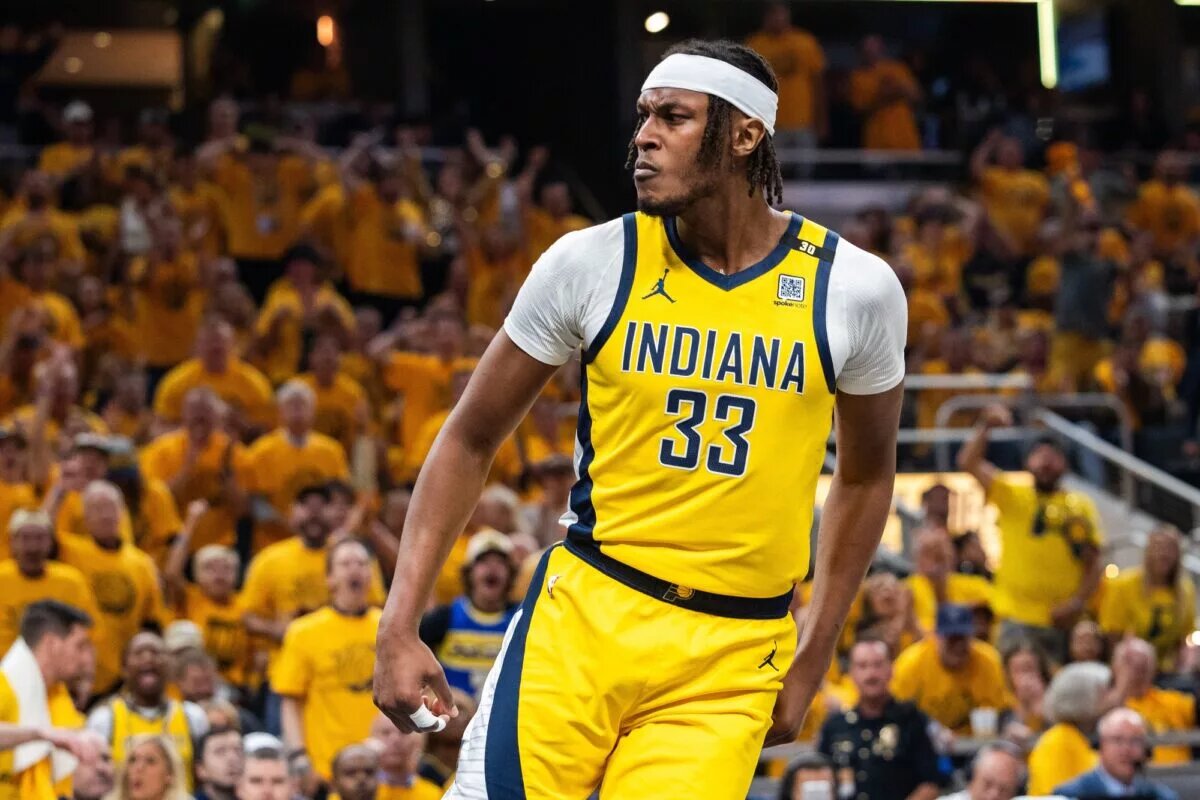Indiana Pacers center Myles Turner