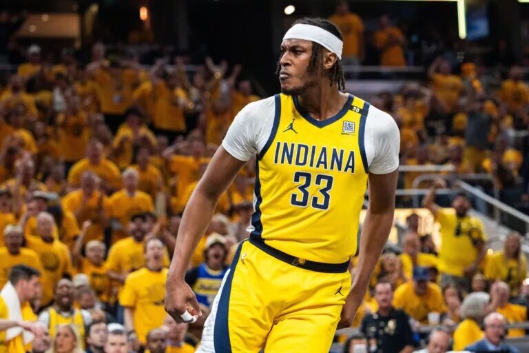 Indiana Pacers center Myles Turner
