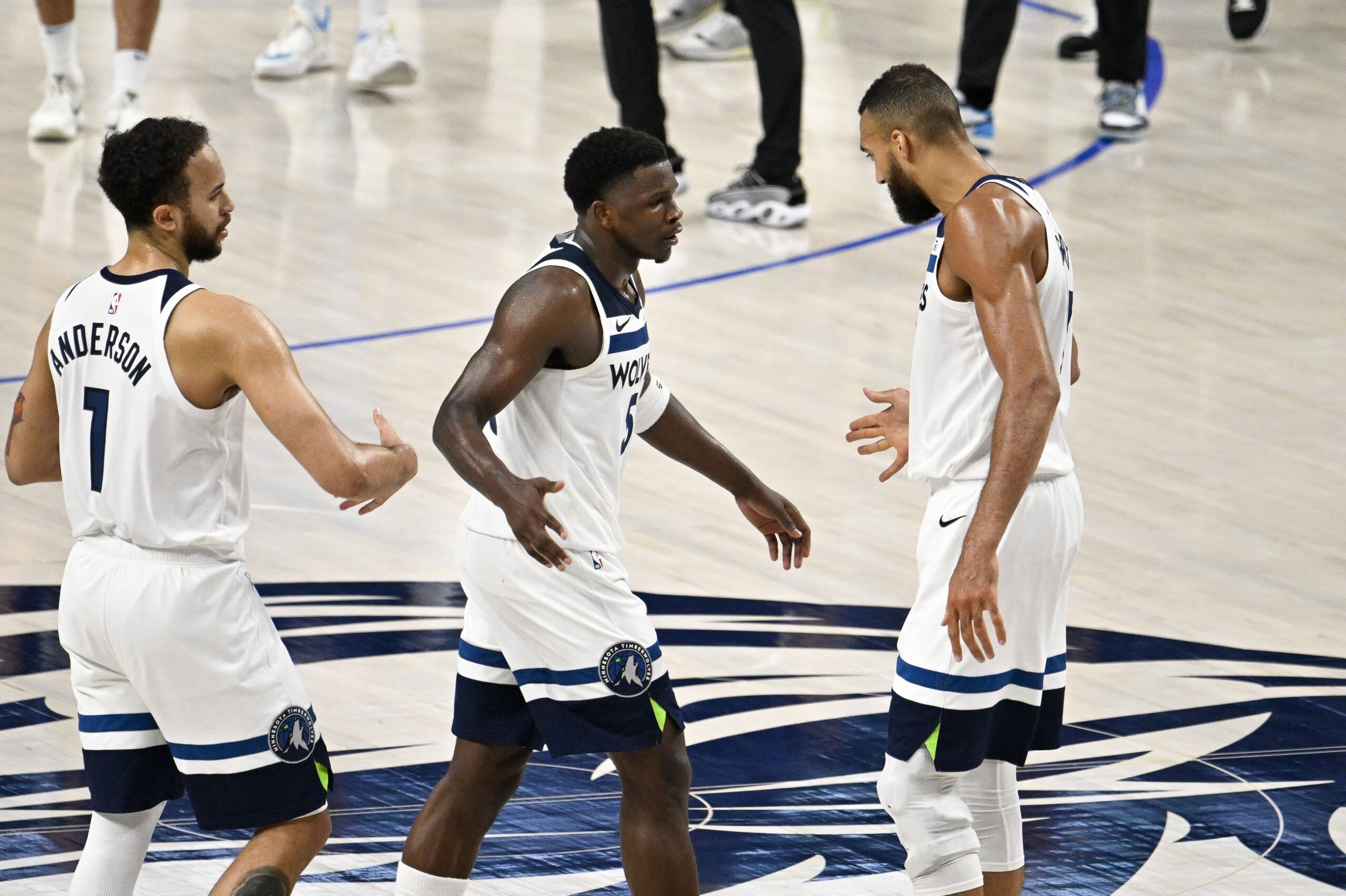 The Timberwolves avoided a sweep on Tuesday.