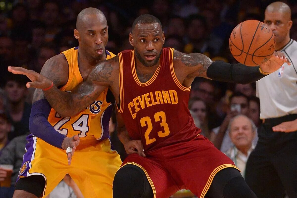 Kobe Bryant wins NBA MVP over LeBron James in 2008.