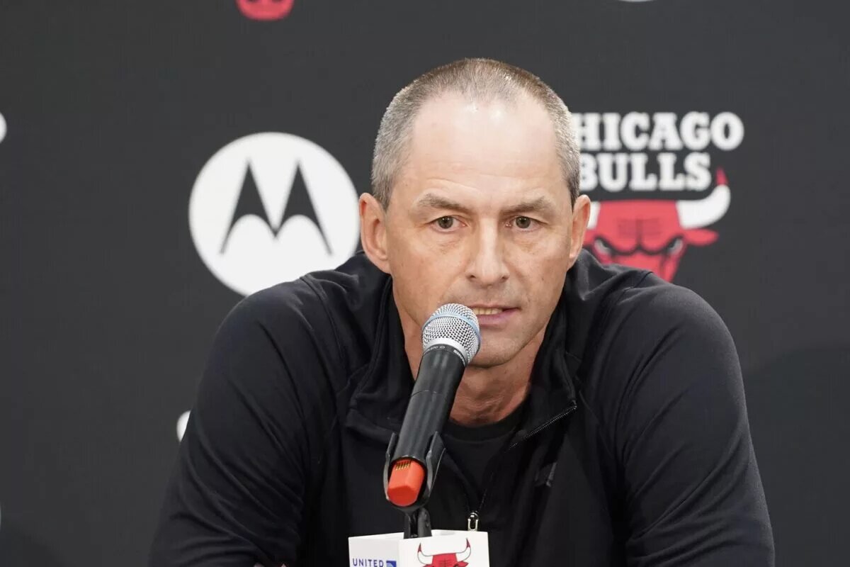 Chicago Bulls executive vice president of basketball operations Arturas Karnisovas
