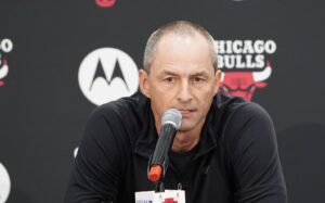 Chicago Bulls executive vice president of basketball operations Arturas Karnisovas